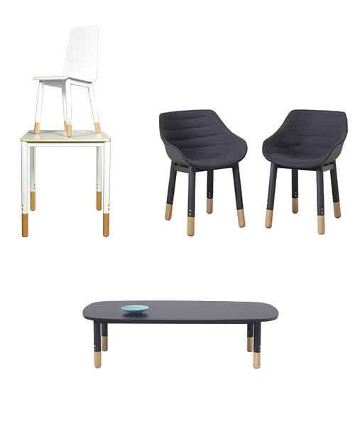 Sublimez votre espace avec l'ensemble tables et chaises Pieds-nus